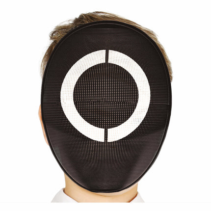 Black Mask White Circkel