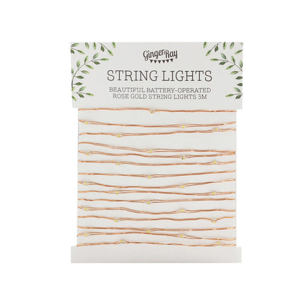 Girlanda świetlna LED Rose Gold Led Lights 3m