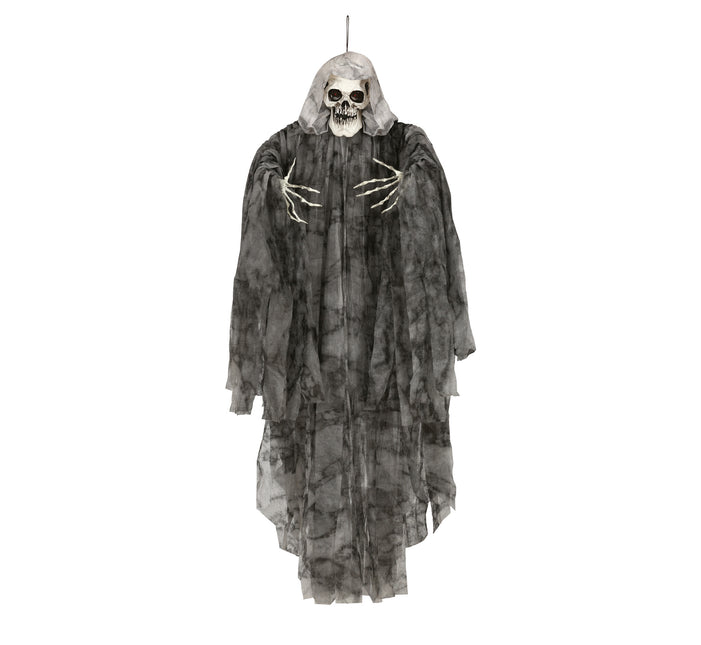 Dekoracja wisząca na Halloween Szkielet ze światłem 1,7 m