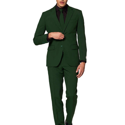 Ciemnozielony garnitur męski <tc>OppoSuits</tc>
