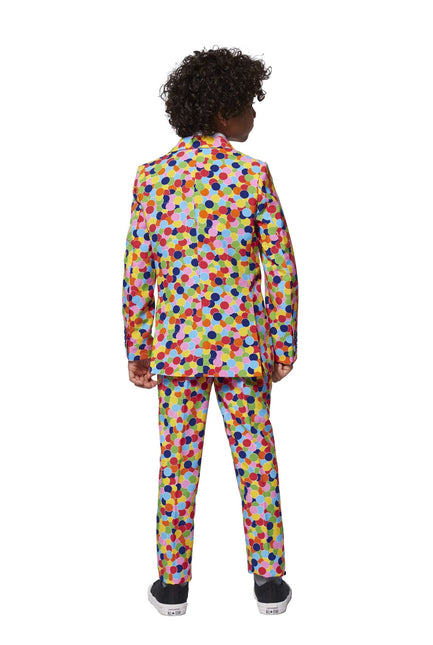 Chłopiec w garniturze z konfetti <tc>OppoSuits</tc>