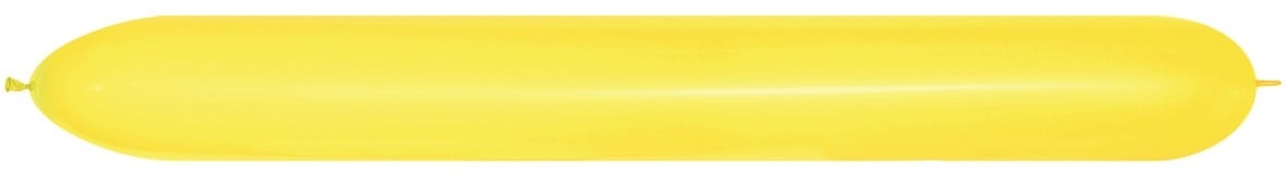 Balony do modelowania Żółte 15cm 152cm 20szt