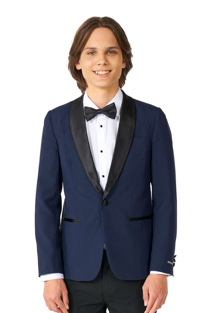 Ciemnoniebieski smoking dla nastolatka <tc>OppoSuits</tc>