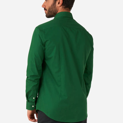 Ciemnozielona koszula męska <tc>OppoSuits</tc>