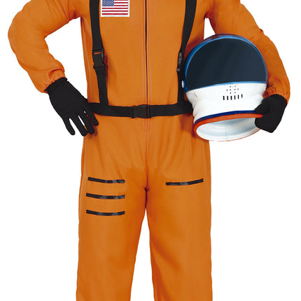 Kombinezon astronauty Nasa Pomarańczowy Męski