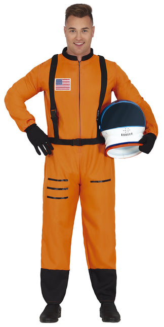 Kombinezon astronauty Nasa Pomarańczowy Męski