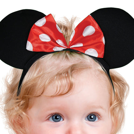 Kostium Myszki Minnie czerwony biały niemowlęcy