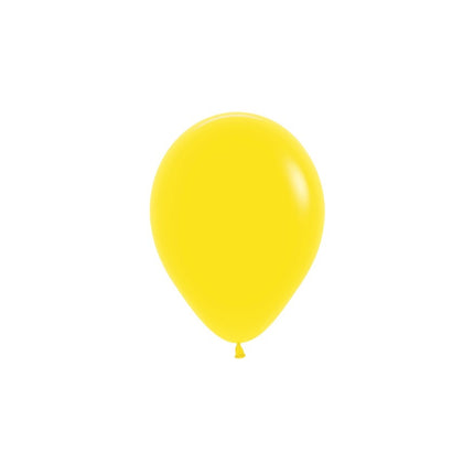 Balony żółte 12cm 50szt