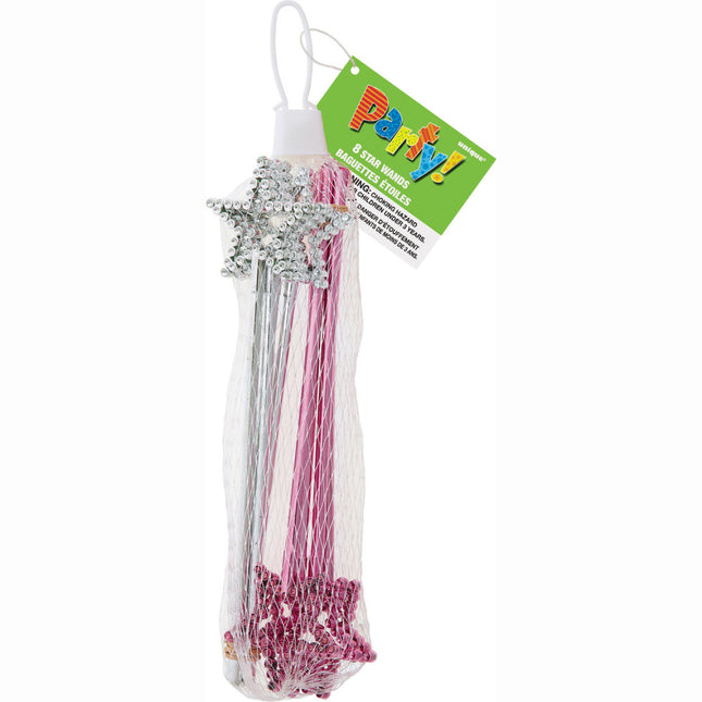 Upominki na imprezę Różdżki 18cm 8szt