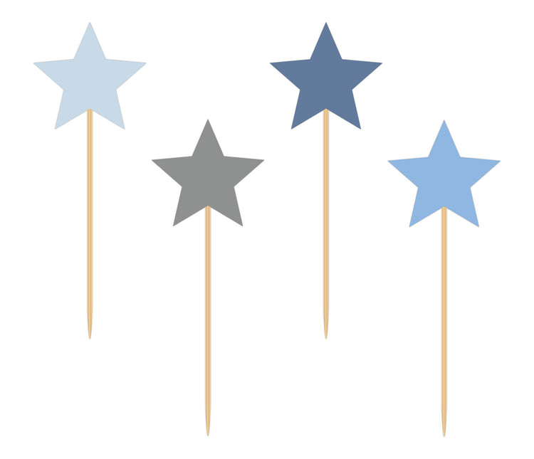 Prickers Star 4cm 8szt