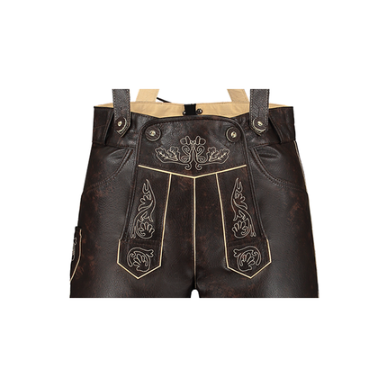 Lederhosen męskie skórzane