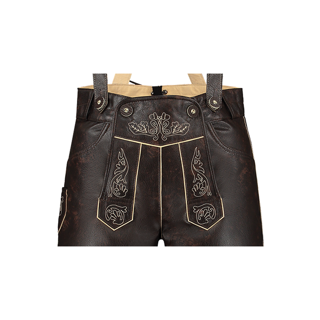 Lederhosen męskie skórzane