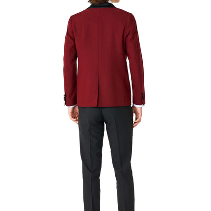 Bordeaux Red Tuxedo Boy Teen <tc>OppoSuits</tc>