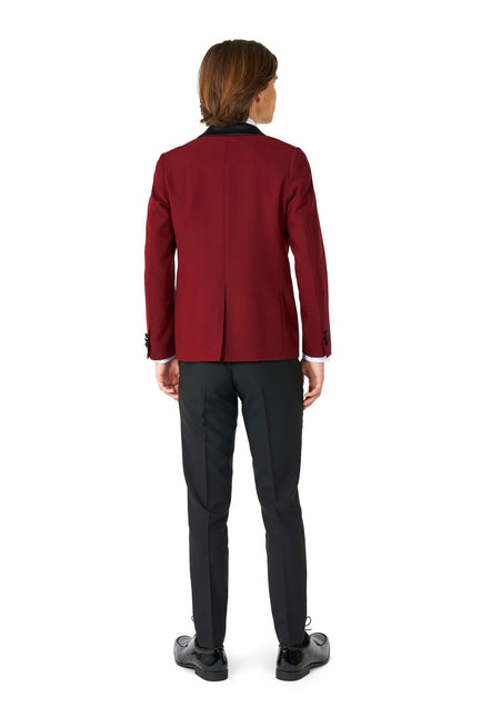 Bordeaux Red Tuxedo Boy Teen <tc>OppoSuits</tc>