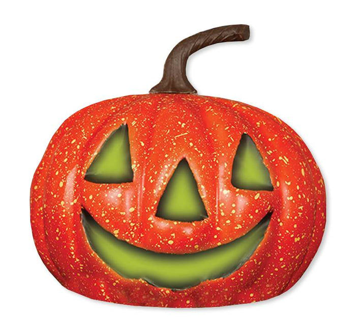 Halloweenowa dynia ze światłem 20 cm