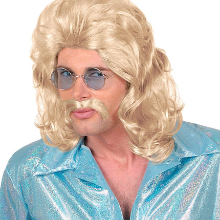 Blond peruka 70's