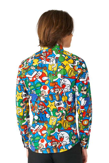 Super Mario Shirt Boy Teen <tc>OppoSuits</tc>