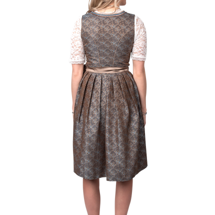 Zielona sukienka Dirndl Oktoberfest Ladies Jaquard