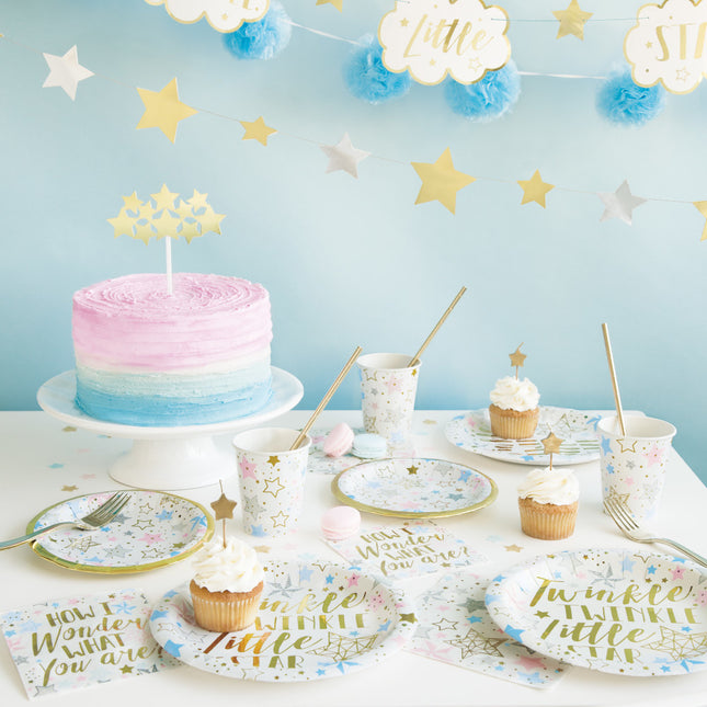 Girlanda Twinkle Twinkle Little Star Garland Gold 2,13 m