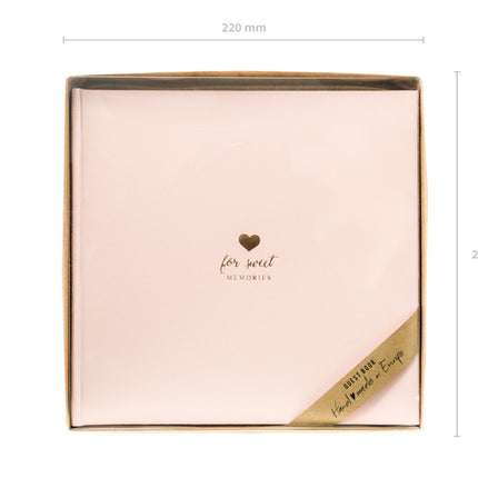 Księga gości Sweet Memories 20,5 cm