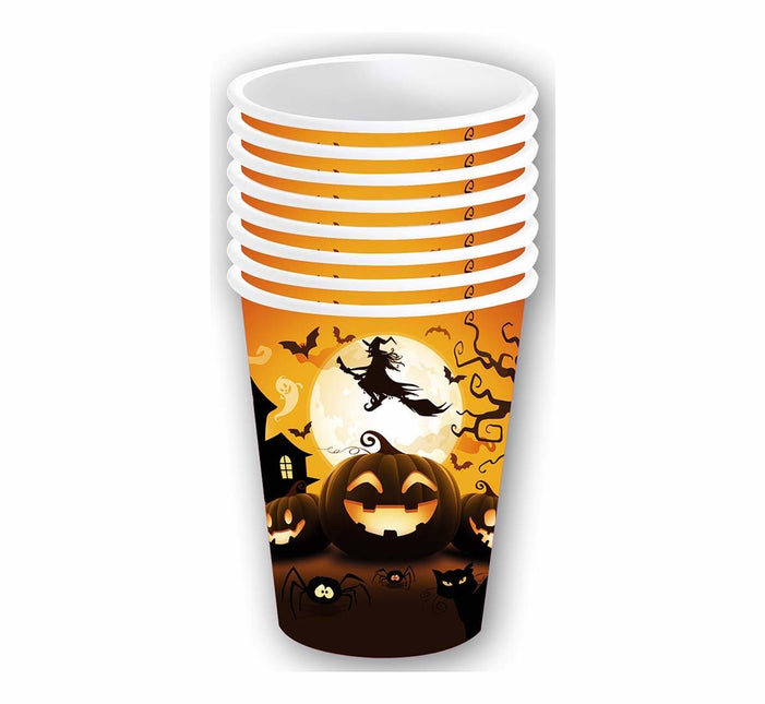 Kubki na Halloween Pumpkin 355ml 6szt