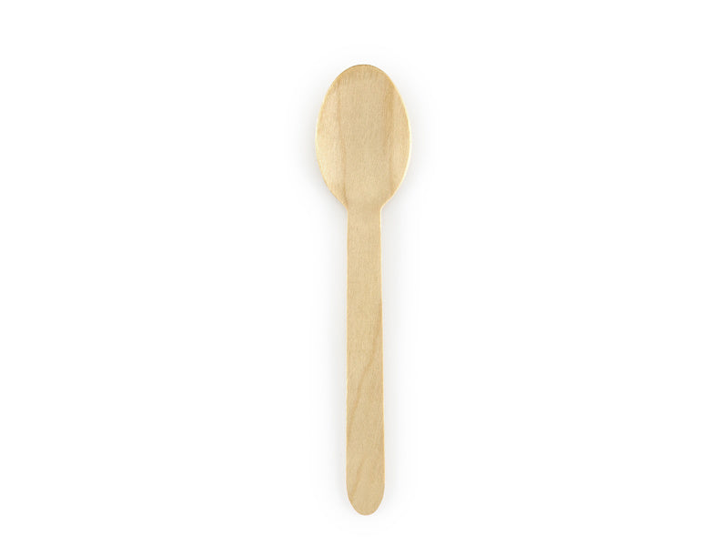 Łyżki drewniane 16cm 100szt