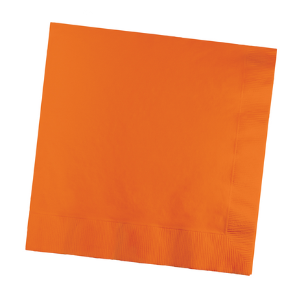 Serwetki pomarańczowe 3-warstwowe 41cm 25szt