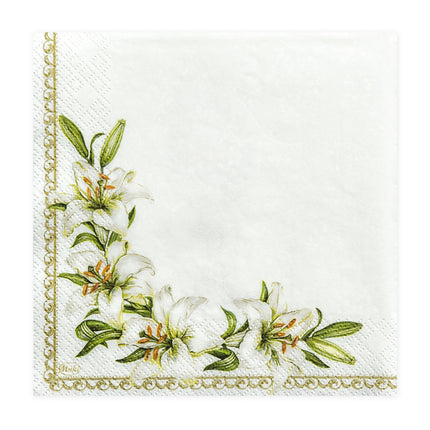 Serwetki komunijne 33cm 20szt