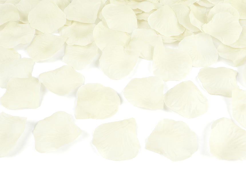 Konfetti Cannon Vanilla Cream Płatki róż 80cm