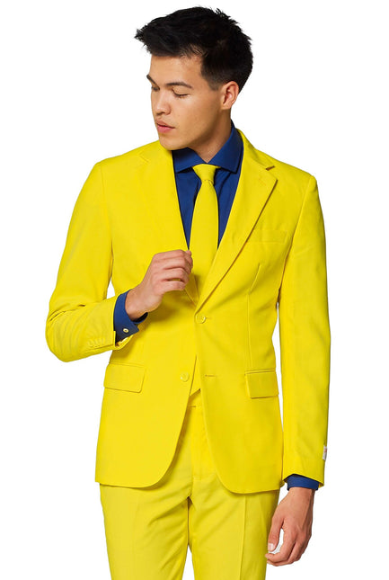 Żółty garnitur męski <tc>OppoSuits</tc>