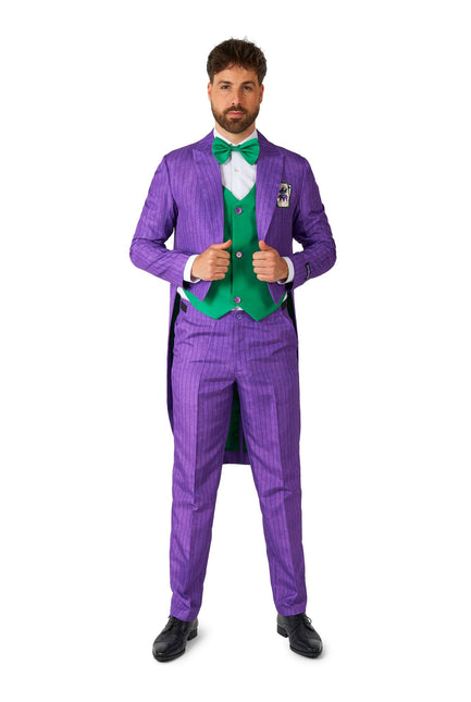 Kostium męski Joker w fioletowej spódnicy <tc>Suitmeister</tc>