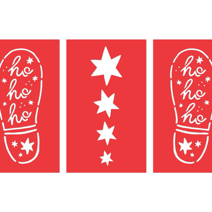 Footprint Santa 3szt