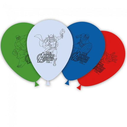 Balony Avengers 28cm 8szt