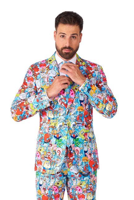SpongeBob Szałowy Kombinezon Męski <tc>OppoSuits</tc>