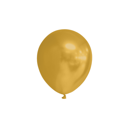Balony złote metaliczne 13cm 100szt