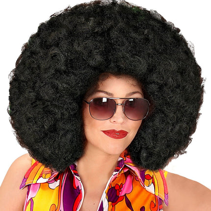 Czarna peruka Maxi Afro