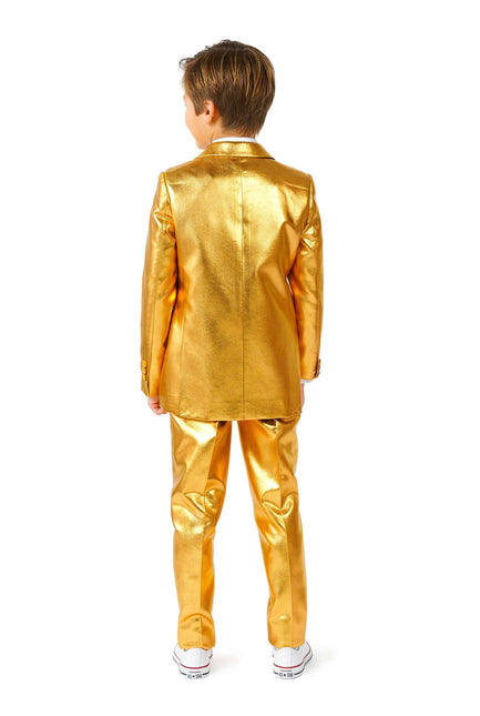 Chłopiec w złotym kombinezonie <tc>OppoSuits</tc>