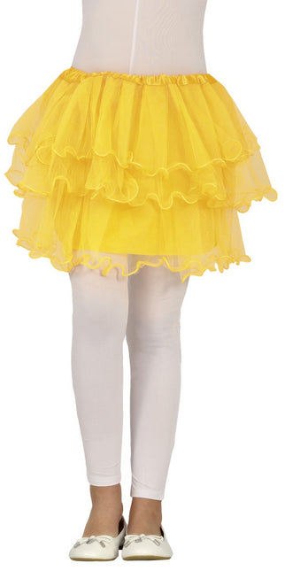Żółta Tutu Girl Ruffles 30cm
