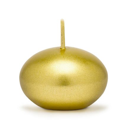 Świeczki pływające złote 4cm 50szt