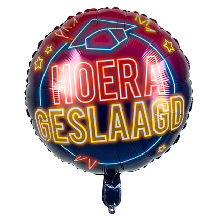 Balon helowy dwustronny pusty 45 cm