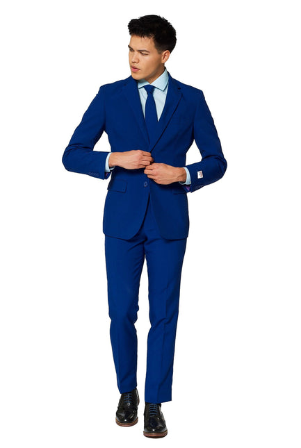 Granatowy garnitur męski <tc>OppoSuits</tc>