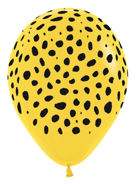 Balony Jungle Stripes Mix 30cm 25szt