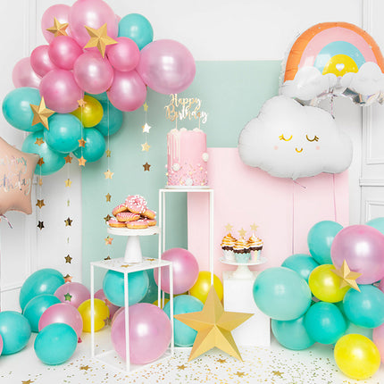 Balon helowy Rainbow pusty 55cm