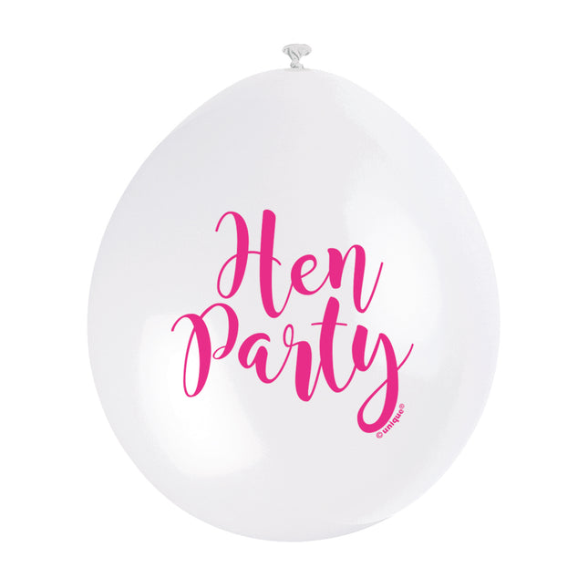 Balony na wieczór panieński 28cm 10szt
