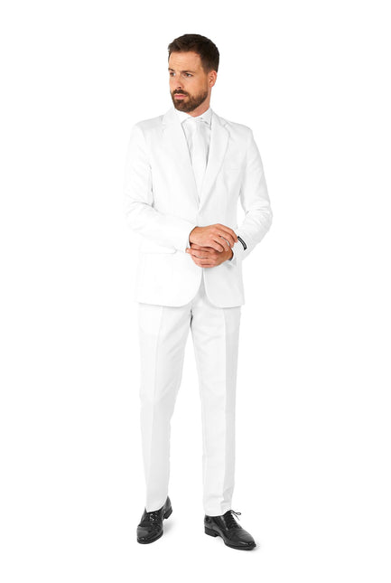 Biały garnitur męski <tc>Suitmeister</tc>
