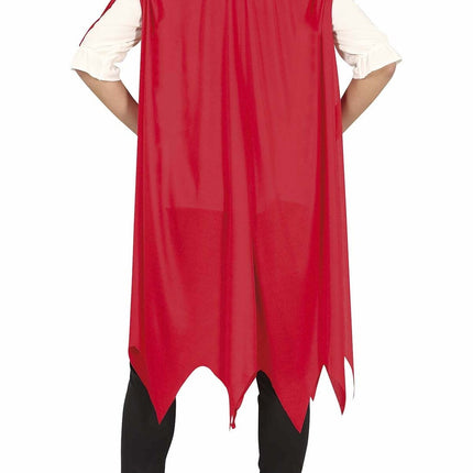 Kostium na Halloween Czerwony Kapturek damski czerwony