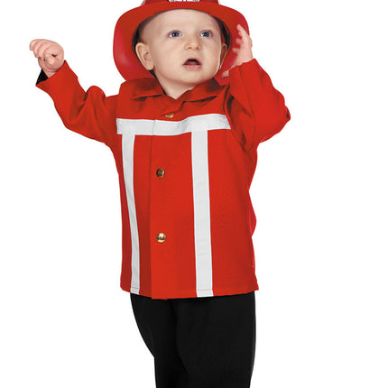 Kombinezon strażacki Baby Red