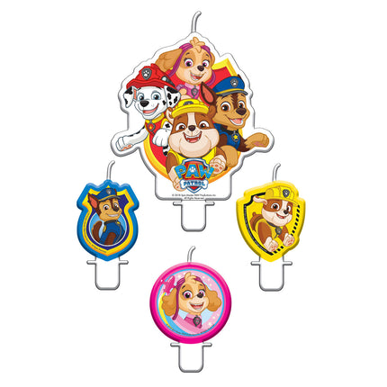Świeczki Paw Patrol 4 szt.