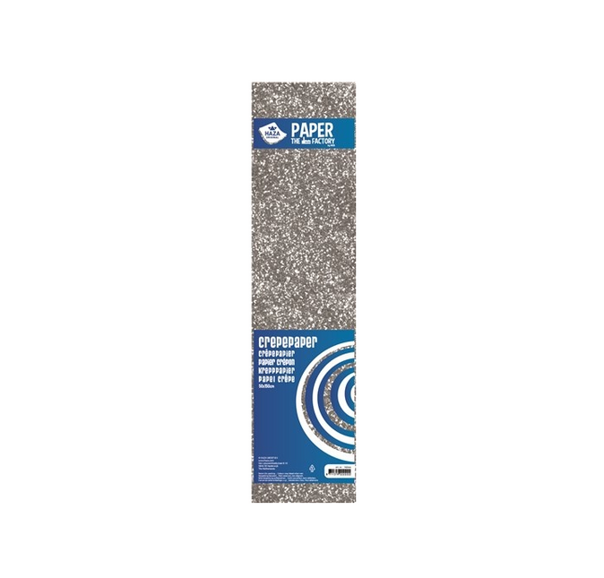 Papier krepowy srebrny 50 cm 2,5 m