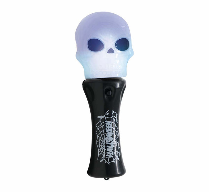 Latarka Halloween Czaszka 14 cm